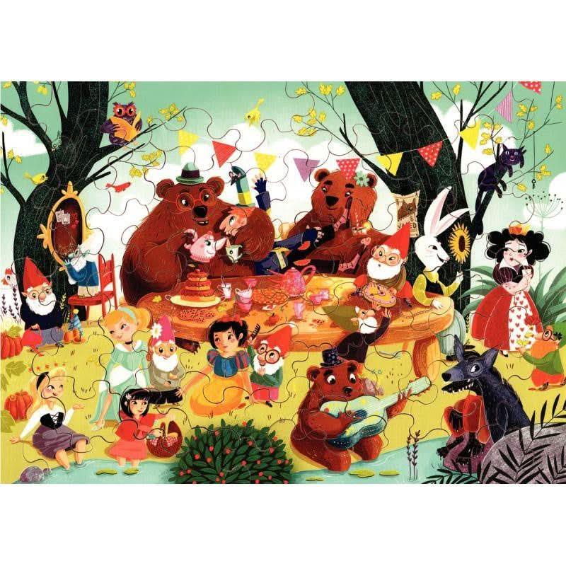 Puzzle Michèle Wilson en bois de 50 pièces, IL ETAIT UNE FOIS - Ma Rentrée Facile