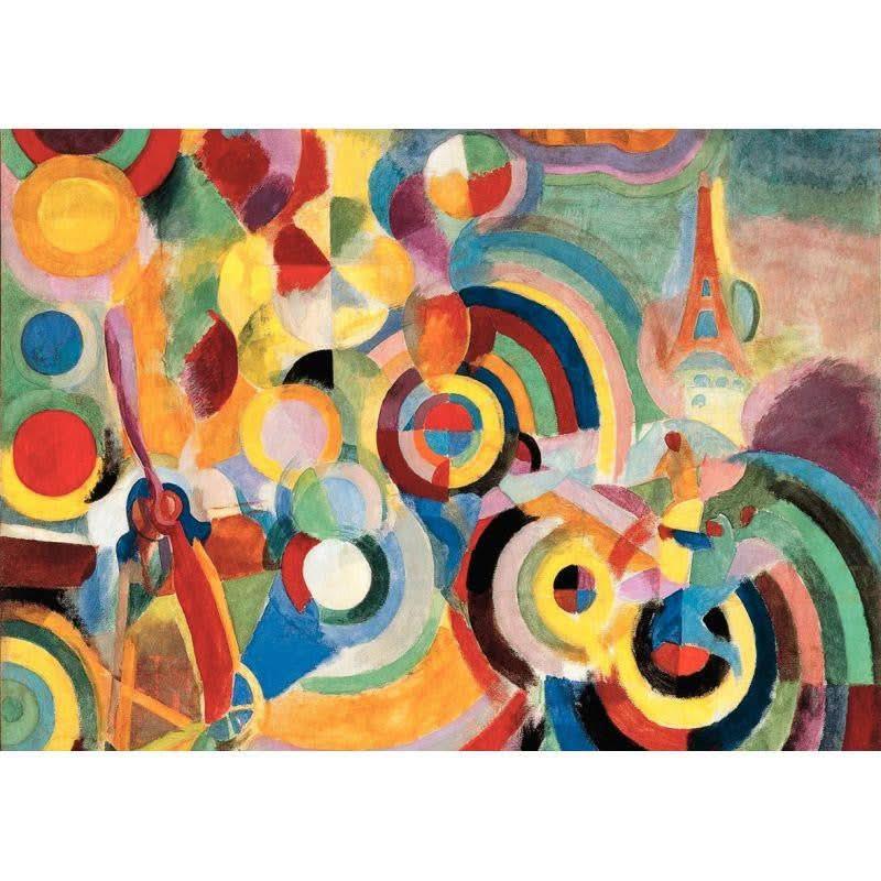 Puzzle Michèle Wilson en bois d?environ 50 pièces, HOMMAGE A BLERIOT de Robert DELAUNAY - Ma Rentrée Facile