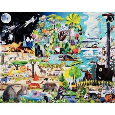 Puzzle XL de 48 pièces dans la nature EEBOO - Ma Rentrée Facile