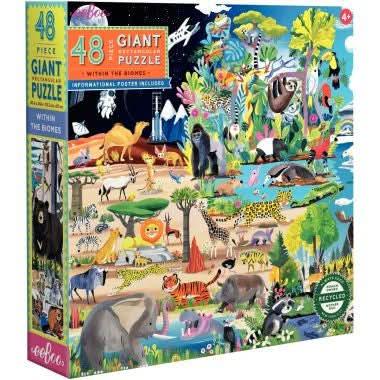 Puzzle XL de 48 pièces dans la nature EEBOO - Ma Rentrée Facile