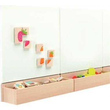 Puzzles 32 blocs magnétiques, les fruits et légumes - Ma Rentrée Facile