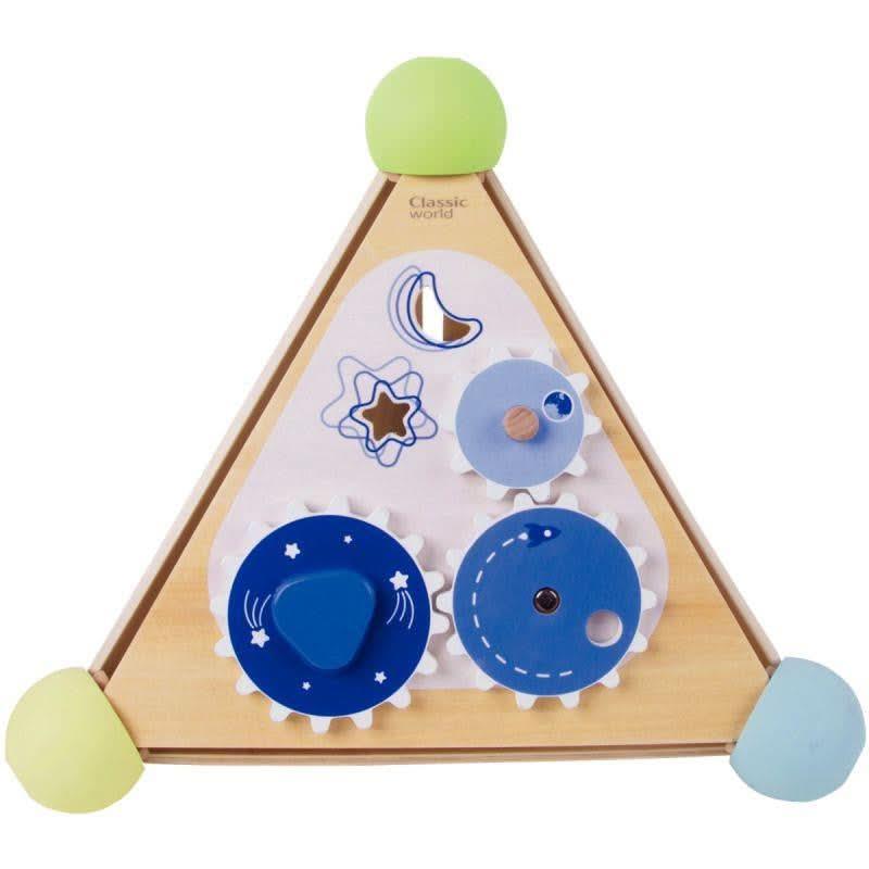 Pyramide d'activités sensorielles en bois - Ma Rentrée Facile