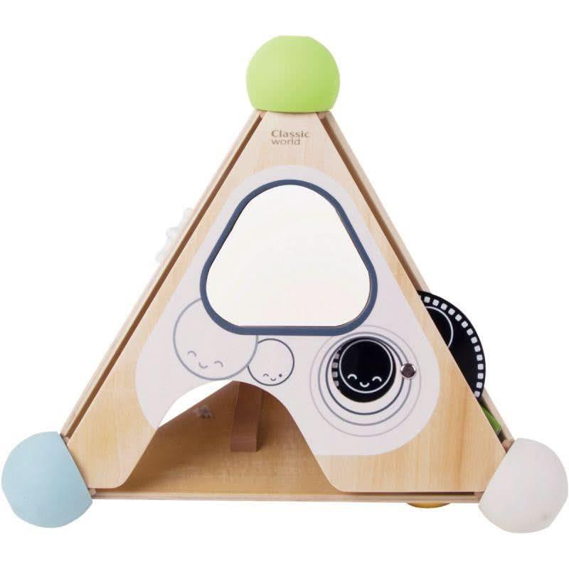 Pyramide d'activités sensorielles en bois - Ma Rentrée Facile