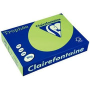 Ramette de 500 feuilles de papier 80g de format A4 vert fluo TROPHEE CLAIREFONTAINE - Ma Rentrée Facile