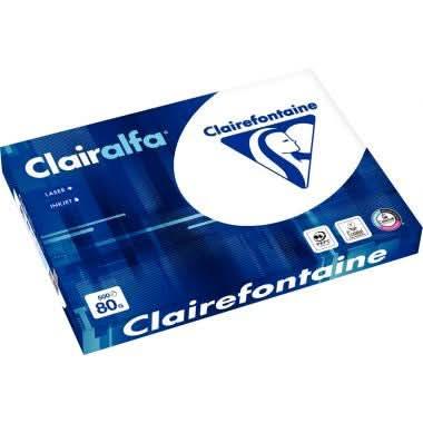 Ramette de 500 feuilles de papier blanc 80g de format A3 CLAIRALFA - Ma Rentrée Facile