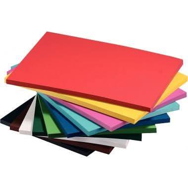 Ramette de 500 feuilles papier couleur 160g A4 coloris assortis - Ma Rentrée Facile