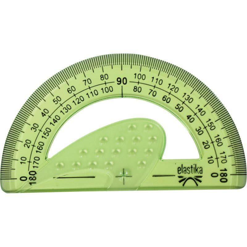 Rapporteur 180°incassable ELASTIKA - Ma Rentrée Facile