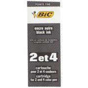 Recharge 2-4 couleurs pointe fine noir - Ma Rentrée Facile