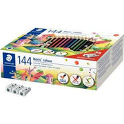 Recharge classpack 144 crayons de couleur Noris dont 12 crayons + 3 taille-crayons offerts - Ma Rentrée Facile