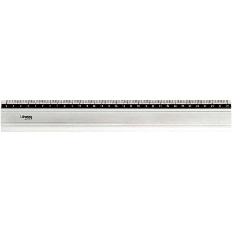 Règle plate Alu Tech 30 cm - Ma Rentrée Facile