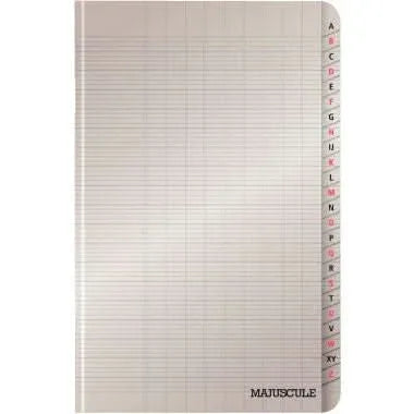 Répertoire piqué 11x17, 180 pages, séyès, 70g, - Ma Rentrée Facile