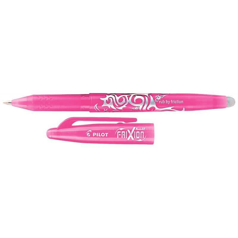 Roller effaçable Frixion Ball pointe moyenne rose - Ma Rentrée Facile