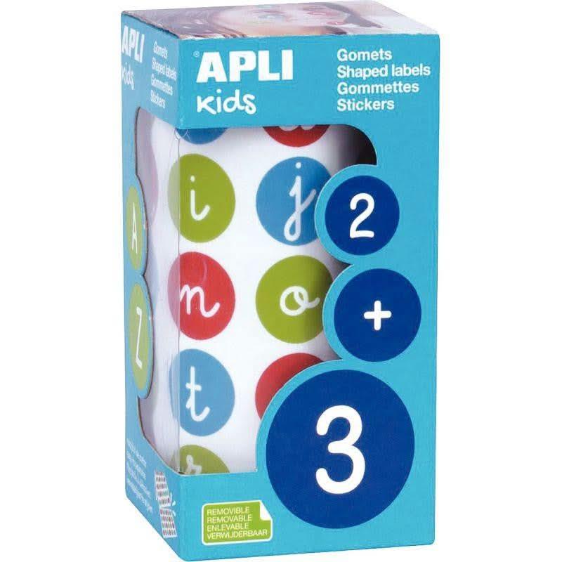 Rouleau de 900 gommettes alphabet en minuscule - Ma Rentrée Facile