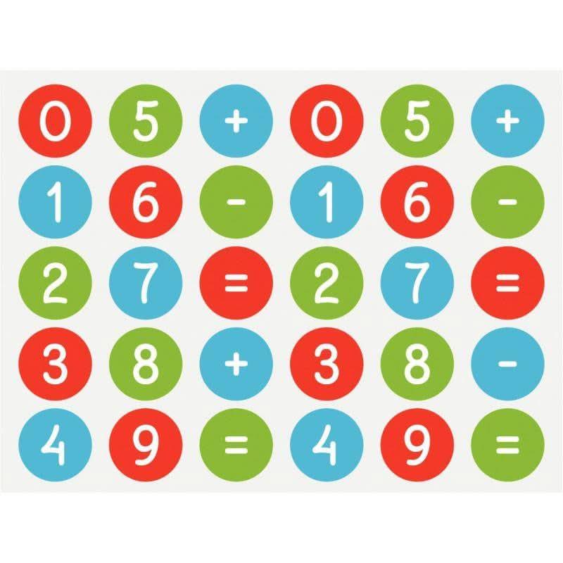 Rouleau de 900 gommettes chiffres - Ma Rentrée Facile