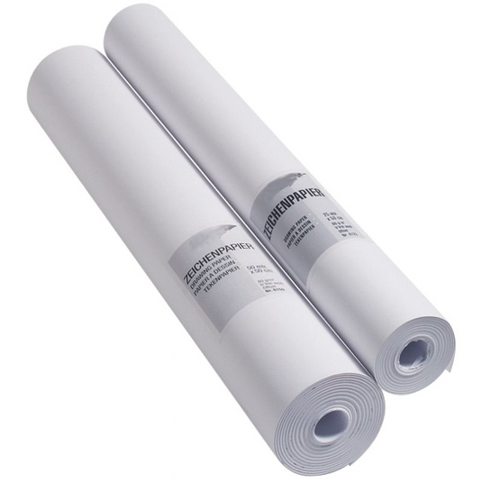 Rouleau de papier à peindre, blanc, 80G, 50cmX50m