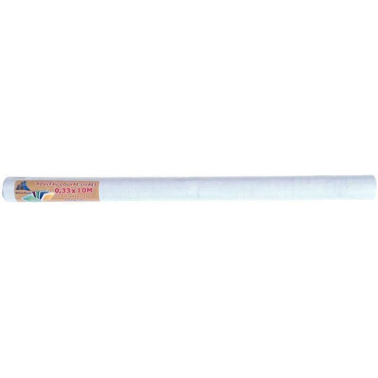 Rouleau de pellicule adhésive cristal, qualité standard, 10 x 0,33 m - Ma Rentrée Facile