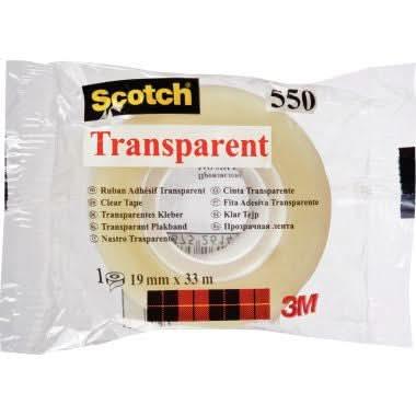 Rouleau Scotch transparent 19 mm x 33 m Scotch - Ma Rentrée Facile