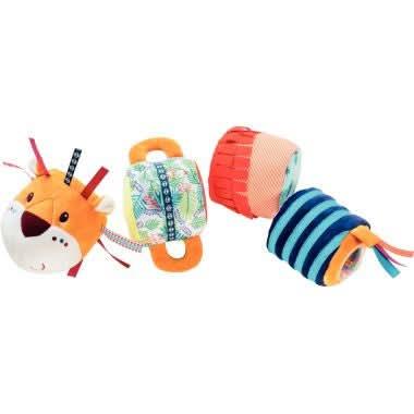 Rouleau sonore 4 blocs Jack le lion Lilliputiens - Ma Rentrée Facile