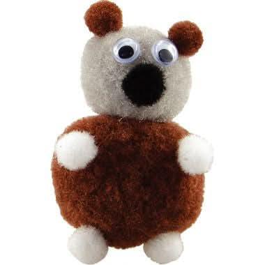 Sac de 300 pompons pelage assortis - Ma Rentrée Facile