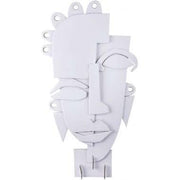 Sac de 5 sculptures carton visage à la manière de Picasso - Ma Rentrée Facile