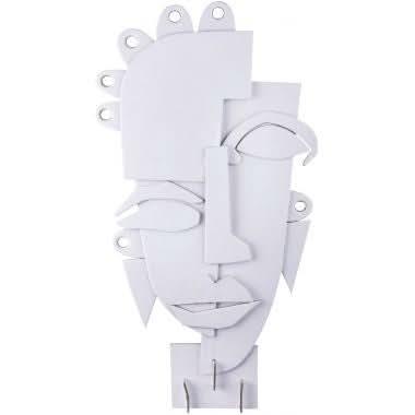 Sac de 5 sculptures carton visage à la manière de Picasso - Ma Rentrée Facile