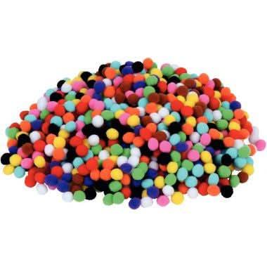 Sac de 1000 mini pompons - Ma Rentrée Facile