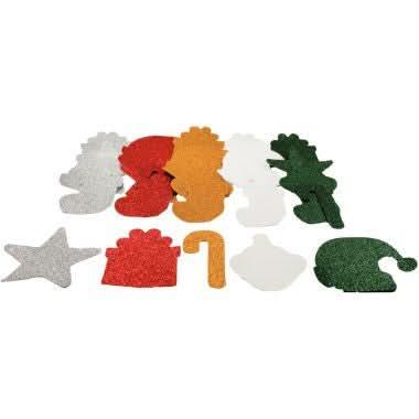 Sac de 30 maxi gommettes mousse noël - Ma Rentrée Facile