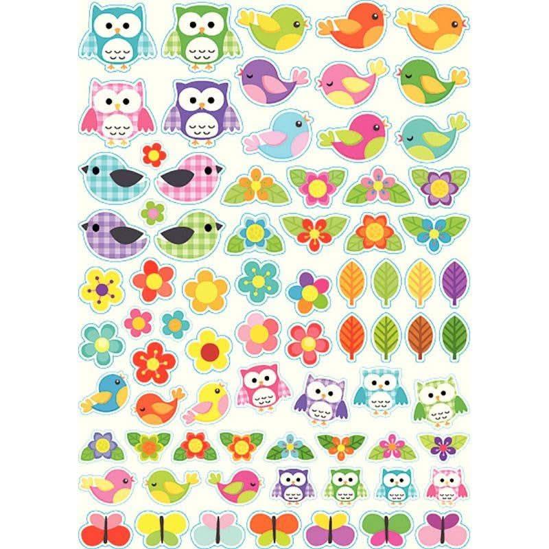 Sachet 260 gommettes nature assorties - Ma Rentrée Facile