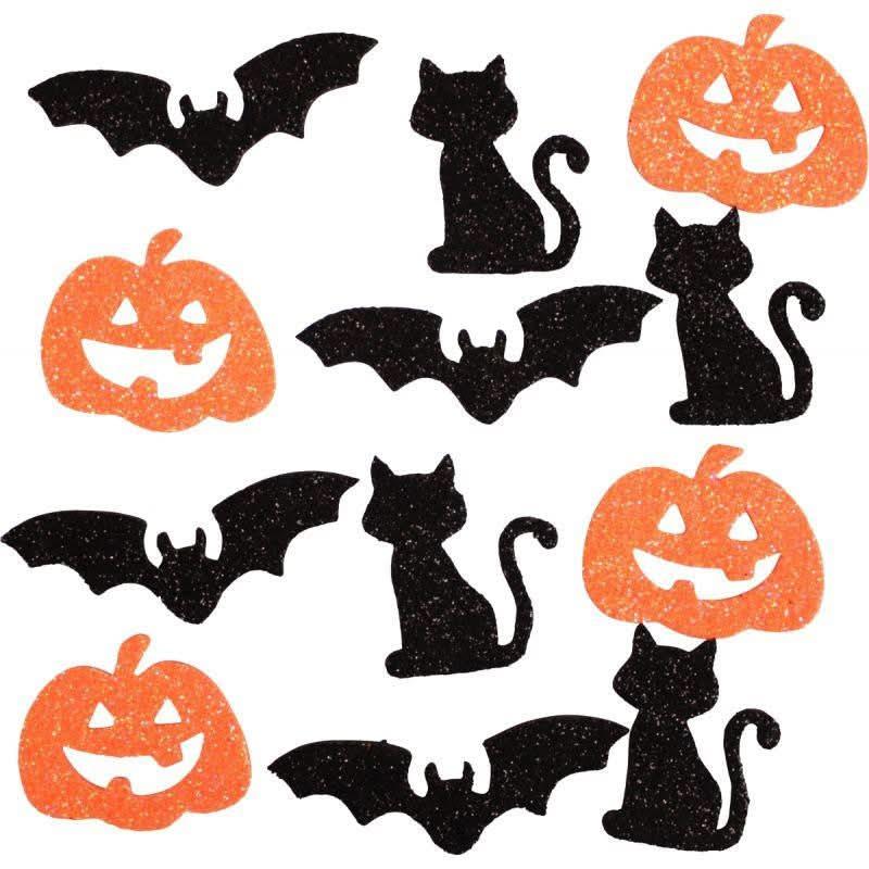 Sachet de 48 stickers mousse Halloween - Ma Rentrée Facile