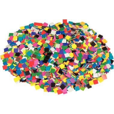 Sachet de 10 000 mosaïques papier coloré 1cm