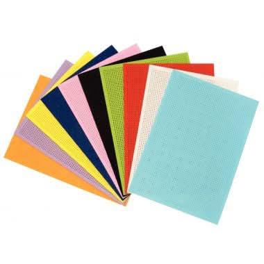 Sachet de 10 feuilles de feutrine à broder, 21x29,7cm - Ma Rentrée Facile