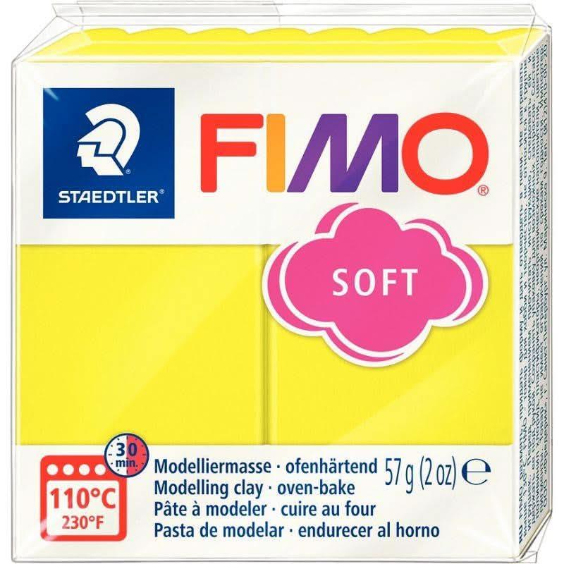 Sachet de 10 pains de 57g Fimo Soft dont 1 Effect assorties - Ma Rentrée Facile