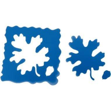 Sachet de 10 pochoirs et 10 gabarits thème de la nature - Ma Rentrée Facile