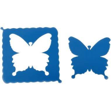 Sachet de 10 pochoirs et 10 gabarits thème de la nature - Ma Rentrée Facile