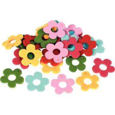 Sachet de 120 perles en feutrine de 4 formes assorties - Ma Rentrée Facile