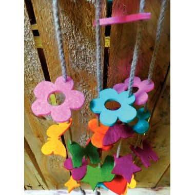 Sachet de 120 perles en feutrine de 4 formes assorties - Ma Rentrée Facile