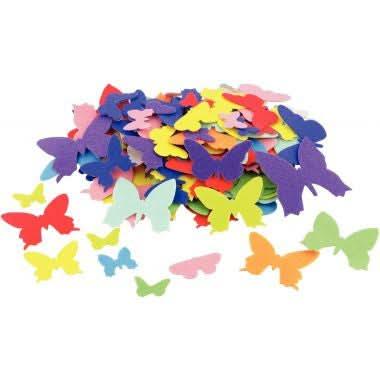 Sachet de 150 papillons en feutrine adhésives - Ma Rentrée Facile