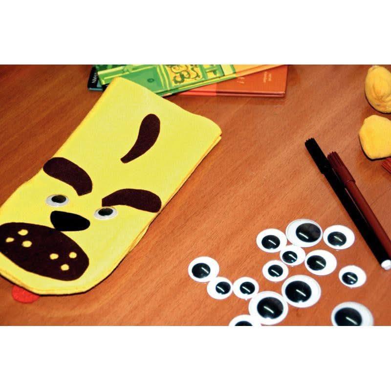 Sachet de 18 yeux adhésifs maxi noirs : 3 diamètres différents - Ma Rentrée Facile