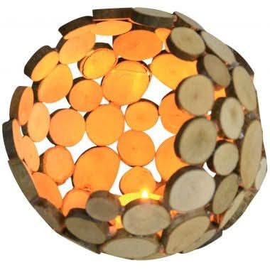 Sachet de 1kg de rondelles en bois diamètres assortis - Ma Rentrée Facile