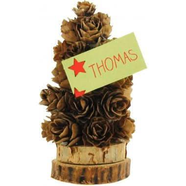 Sachet de 1kg de rondelles en bois diamètres assortis - Ma Rentrée Facile