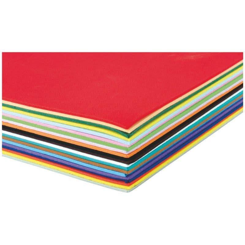 Sachet de 20 plaques de caoutchouc format 20 x 30 cm - Ma Rentrée Facile