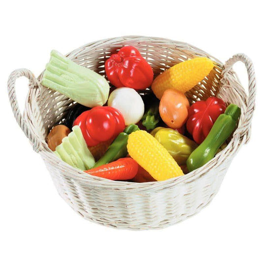Sachet de 24 légumes petits modèles assortis, en plastique - Ma Rentrée Facile