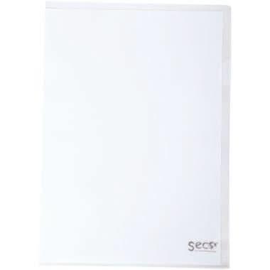 25 pochettes coin en polypropylène recyclable, incolore - Ma Rentrée Facile