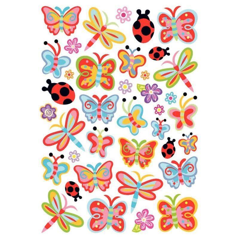 Sachet de 282 maxi gommettes repositionnables thème champêtre - Ma Rentrée Facile