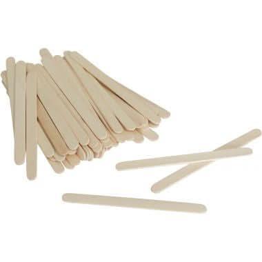 Sachet de 300 bâtonnets plats, longueur 113 mm - Ma Rentrée Facile