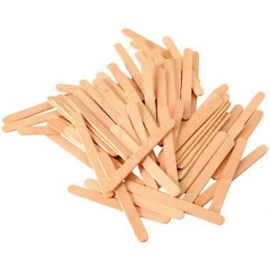Sachet de 300 bâtonnets plats longueur 93 mm - Ma Rentrée Facile