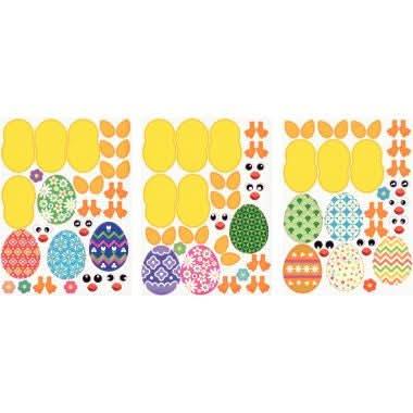 Sachet de 36 poussins à créer avec 396 gommettes assorties - Ma Rentrée Facile