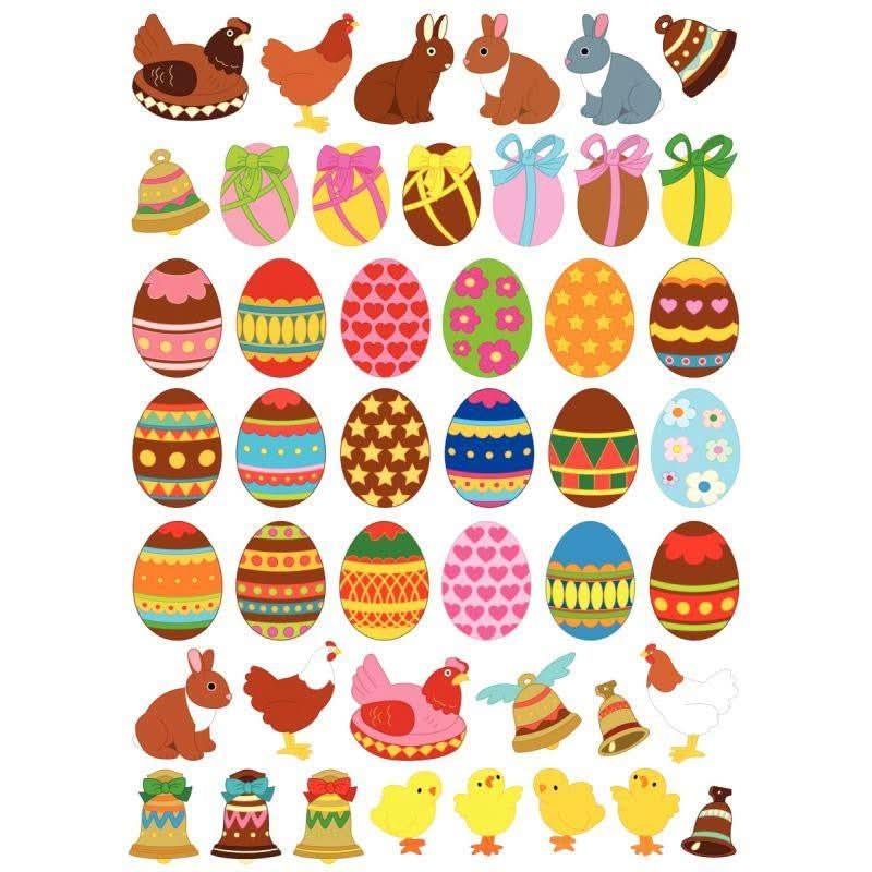 Sachet de 392 gommettes de Paques - Ma Rentrée Facile