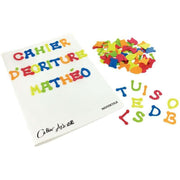 400 gommettes lettres en mousse de caoutchouc adhésives, couleurs assorties - Ma Rentrée Facile