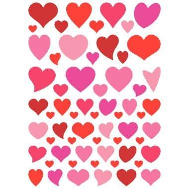 Sachet de 460 gommettes coeur fantaisie assortis - Ma Rentrée Facile